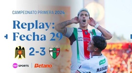Primera Division: Unión Española 2 - 3 Palestino (2024)