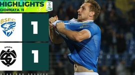 Serie B: Brescia 1 - 1 Spezia (2024-2025)