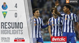 Liga Portugal Betclic: FC Porto 4 - 0 Estoril (2024-2025)