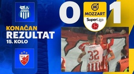 Super Liga: OFK 0 - 1 Crvena Zvezda (2024-2025)