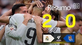 La Liga: Real Madrid 2 - 0 Real Sociedad (2024-2025)