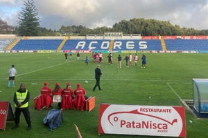 Confrontos após o jogo entre Santa Clara e AVS SAD