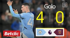 Premier League: Man City vs West Ham, Golo 4-0 Foden (2024-2025)