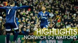 Premier League: Norwich 0 - 2 Watford (2019-2020)
