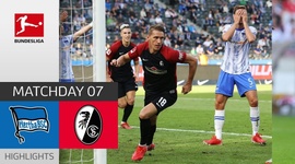 Bundesliga: Hertha Berlin 1 - 2 SC Freiburg (2021-2022)