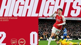 Premier League: Arsenal 2 - 0 Brighton (2023-2024)