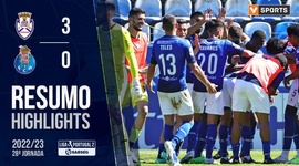 Liga Portugal 2 SABSEG: Feirense 3 - 0 FC Porto (2022-2023)