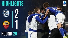 Serie A: Como 2 - 1 Roma (2025-2026)