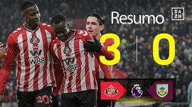 Premier League: Sunderland 3 - 0 Burnley (2025-2026)