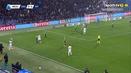 Serie A: Sassuolo vs Inter, Golo 0-3 Lautaro Martínez (2025-2026)