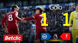 Premier League: Brighton vs Liverpool, Golo 1-1 Kerkez (2025-2026)