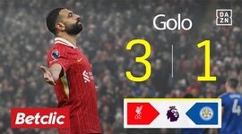 Premier League: Liverpool vs Leicester, Golo 3-1 Salah (2024-2025)