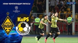 Liga Campeões: FK Kairat 3 - 0 KuPS (2025-2026)