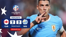 Copa América: Canadá 3 - 4 g.p Uruguai (2024)