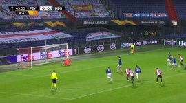 Liga Europa: Feyenoord 0 - 2 Dinamo Zagreb (2020-2021)