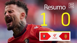 La Liga: Osasuna 1 - 0 Mallorca (2024-2025)
