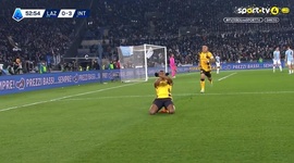 Serie A: Lazio vs Inter, Golo 0-4 D. Dumfries (2024-2025)