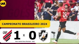 Brasileirão: Athletico-PR 1 - 0 Vasco (2024)