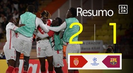 Liga Campeões: Monaco 2 - 1 Barcelona (2024-2025)