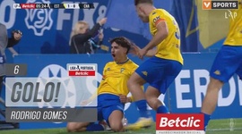 Liga Portugal Betclic: Estoril vs Desp. Chaves, Golo 1-0 Rodrigo Gomes (2023-2024)
