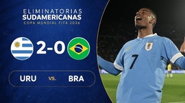 Qualificação Mundial América do Sul: Uruguai 2 - 0 Brasil (2026)