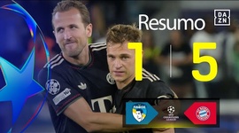 Liga Campeões: Paphos FC 1 - 5 Bayern München (2025-2026)