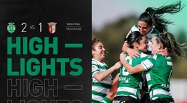 Taça da Liga Feminina: Sporting 2 - 1 Sp. Braga (2020-2021)