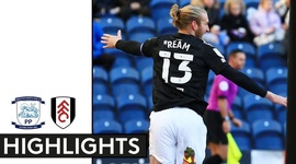 Championship: Preston North End 1 - 1 Fulham (2021-2022)