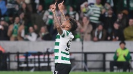 Liga Portugal Betclic: Sporting vs Estoril, Golo 1-0 L. Suárez (2025-2026)