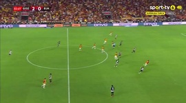 Super Ligi: Göztepe Izmir vs Besiktas, Golo 3-0 Ibrahim Sabra (2025-2026)