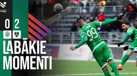 Virsliga: FK Liepāja 0 - 2 FK Tukums 2000 (2024)
