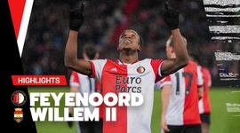 Eredivisie League: Feyenoord 2 - 0 Willem II (2021-2022)