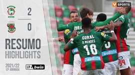 Liga Portugal Bwin: Marítimo 2 - 0 Paços Ferreira (2021-2022)