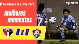 Brasileirão Feminino: São Paulo 0 - 0 Fluminense (2025)