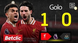 Premier League: Liverpool vs Newcastle, Golo 1-0 Szoboszlai (2024-2025)