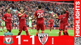 Amigáveis de clubes: Liverpool 1 - 1 Athletic Bilbao (2021-2022)
