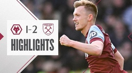 Premier League: Wolves 1 - 2 West Ham (2023-2024)