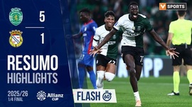 Allianz Cup: Sporting 5 - 1 Alverca (2025-2026)