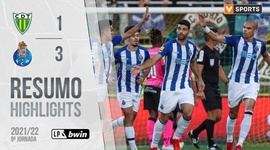 Liga Portugal Bwin: Tondela 1 - 3 FC Porto (2021-2022)