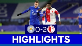 Liga Europa: Leicester 0 - 2 Slavia (2020-2021)