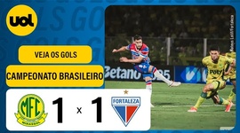 Brasileirão: Mirassol 1 - 1 Fortaleza (2025)
