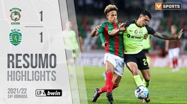 Liga Portugal Bwin: Marítimo 1 - 1 Sporting (2021-2022)