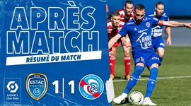 Ligue 1: Troyes 1 - 1 Strasbourg (2021-2022)