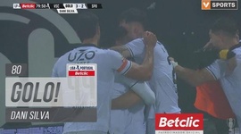 Liga Portugal Betclic: V. Guimarães vs Sporting, Golo 3-2 Dani Silva (2023-2024)