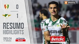 Liga Portugal Betclic: CF Estrela Amadora 0 - 1 Moreirense (2023-2024)