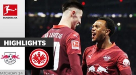Bundesliga: RB Leipzig 2 - 1 Frankfurt (2024-2025)