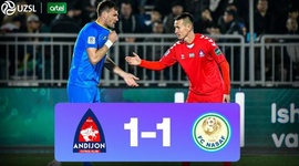 Super League: Andijon PFK 1 - 1 Nasaf Qarshi (2024)