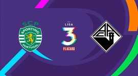 Liga 3 Placard: Sporting 2 - 1 Académica (2024-2025)