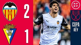 Copa del Rey: Valência 2 - 1 Cádiz (2021-2022)