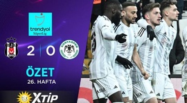 Super Ligi: Besiktas 2 - 0 Konyaspor (2023-2024)